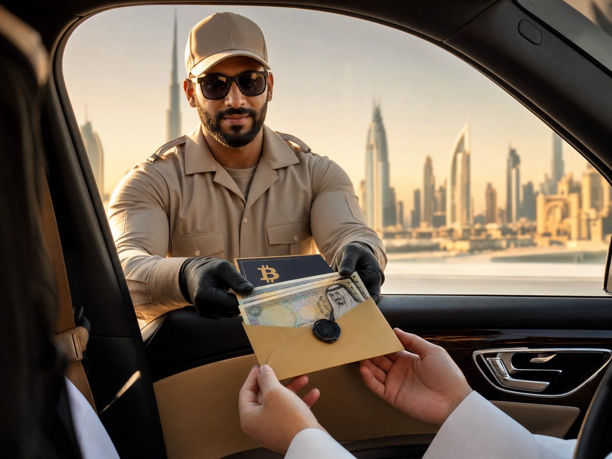 Crypto cash delivery Dubai